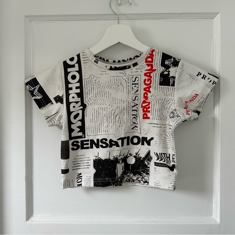 With Jean crop top